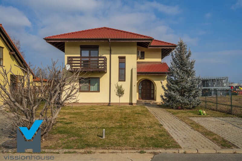 Paradisul Verde Corbeanca, vila P+1 de inchiriat, teren 613 mp.