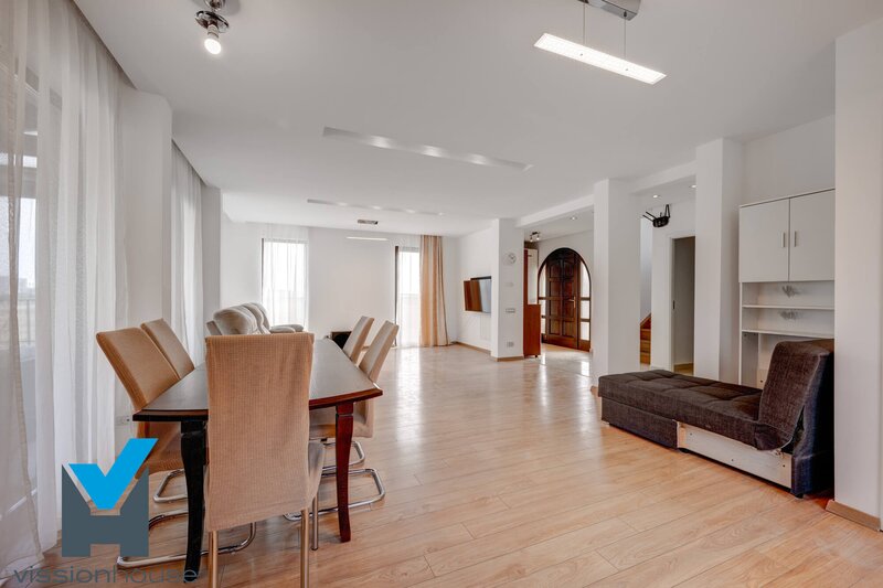 Paradisul Verde Corbeanca, vila P+1 de inchiriat, teren 613 mp.