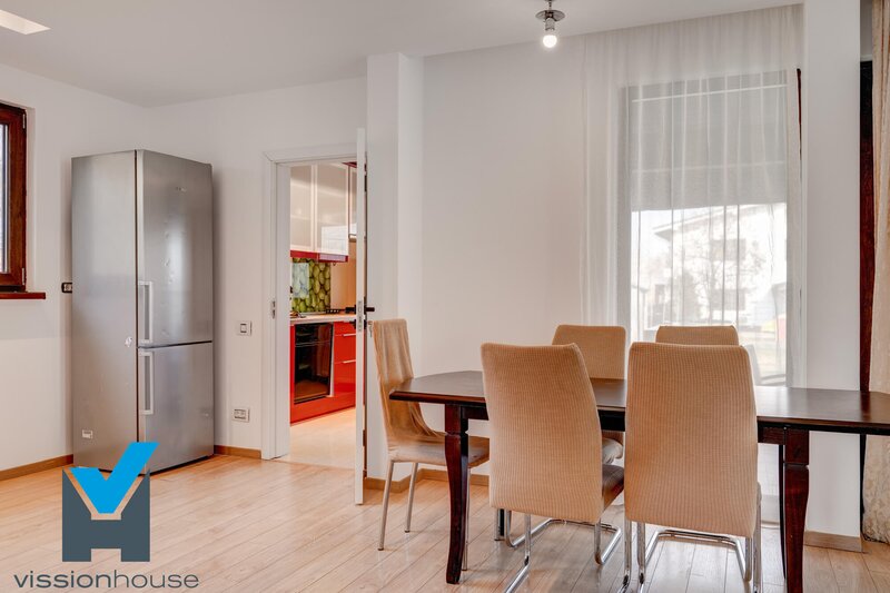 Paradisul Verde Corbeanca, vila P+1 de inchiriat, teren 613 mp.