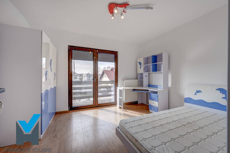 Paradisul Verde Corbeanca, vila P+1 de inchiriat, teren 613 mp.