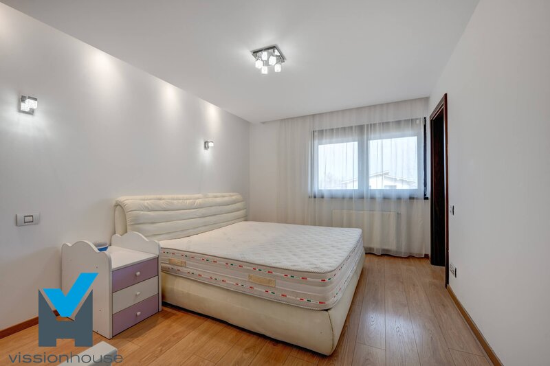 Paradisul Verde Corbeanca, vila P+1 de inchiriat, teren 613 mp.