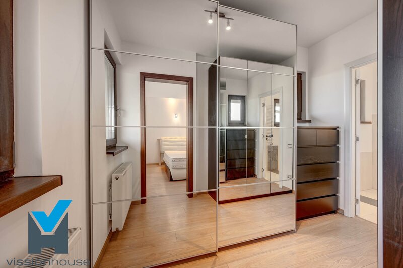 Paradisul Verde Corbeanca, vila P+1 de inchiriat, teren 613 mp.